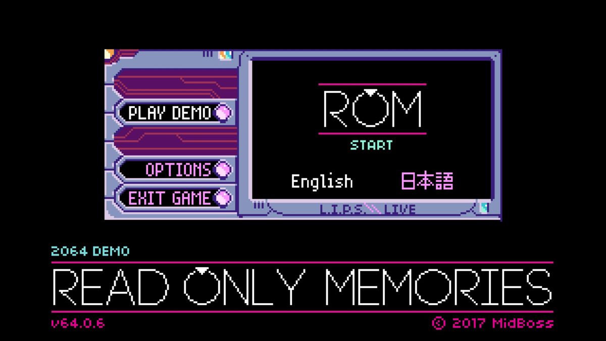 2064: Read Only Memories screenshot 2 for Playstation 4